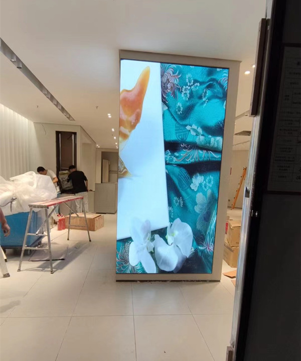 郎溪商场门店转角LED显示屏